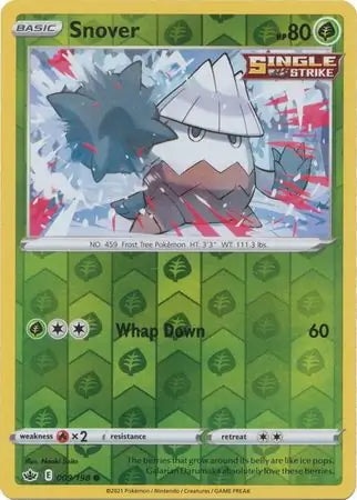 Chilling Reign Snover #9/198 reverse holo
